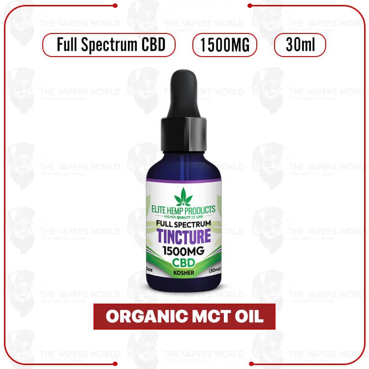 Elite Hemp CBD Tincture 1500mg