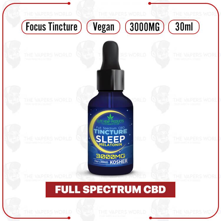 Elite Hemp – CBD Tincture 3000mg Sleep
