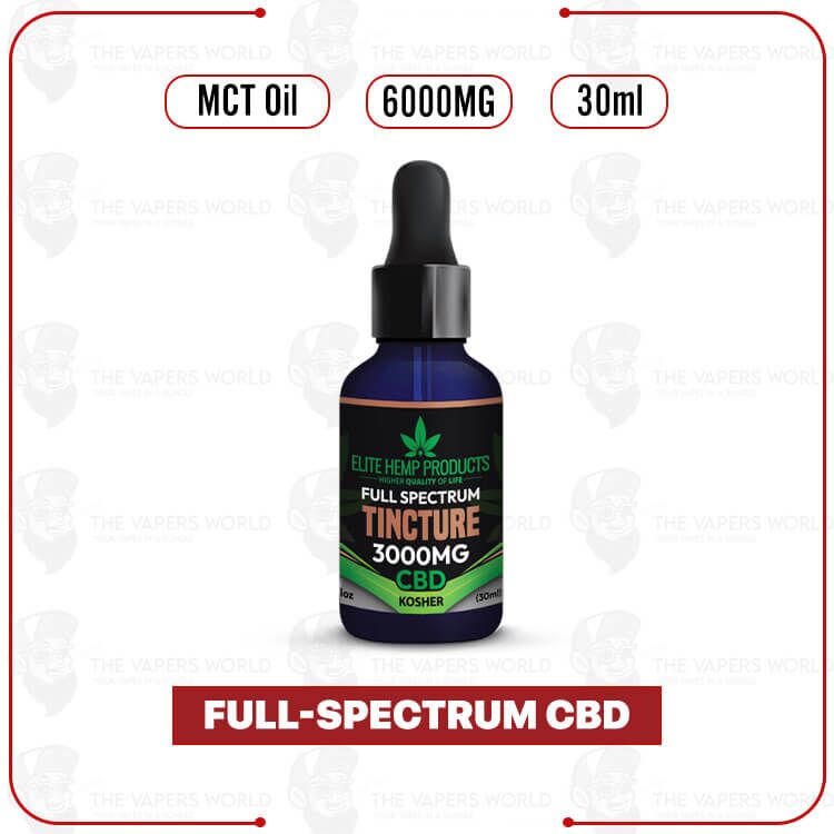 Elite Hemp – CBD Tincture 6000mg