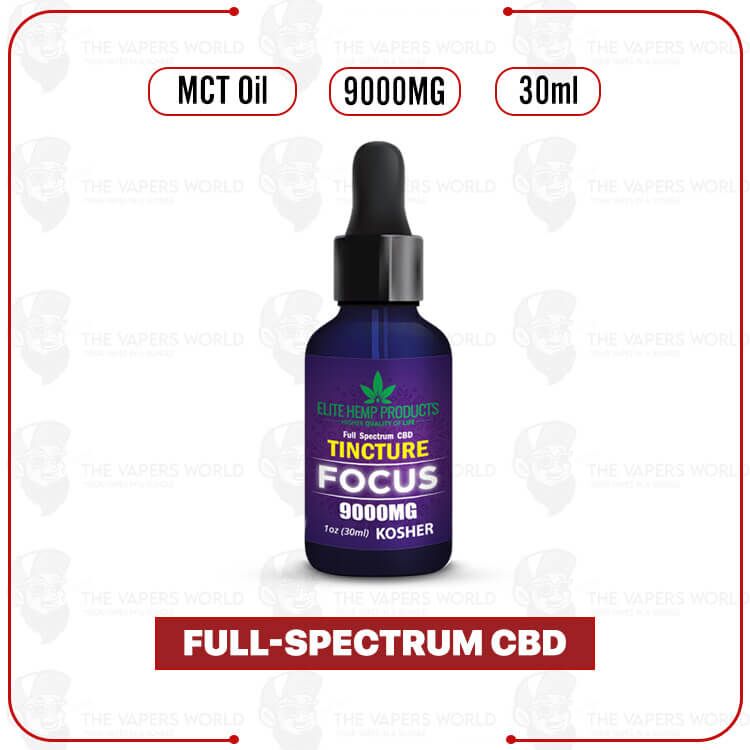Elite Hemp – CBD Tincture 9000mg