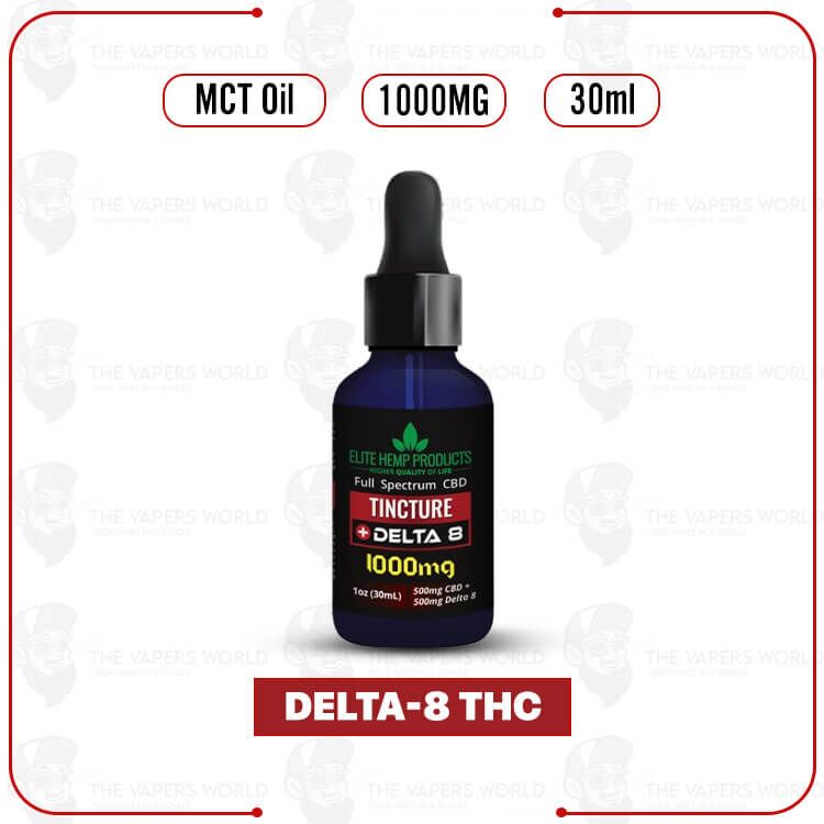 Elite Hemp – Delta 8 Tincture 1000MG
