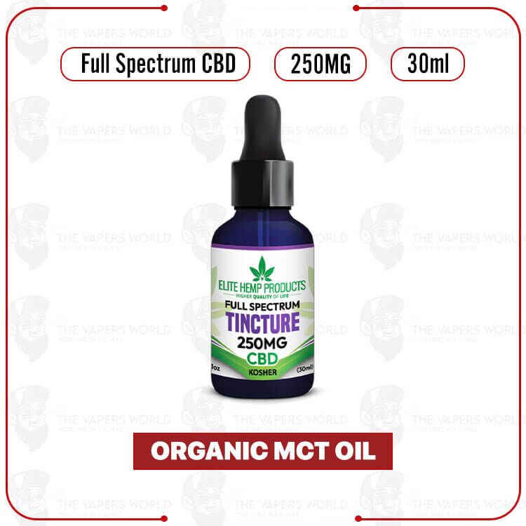 Elite Hemp CBD Tincture 250mg