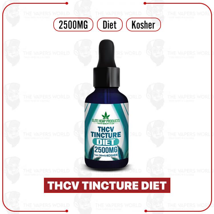 Elite Hemp – THCV Tincture 2500mg Diet