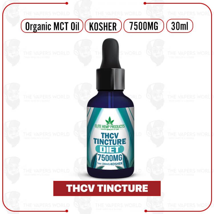 Elite Hemp – THCV Tincture 7500mg Diet