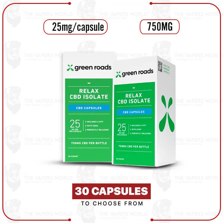 Green Roads CBD Relax Capsules 750MG