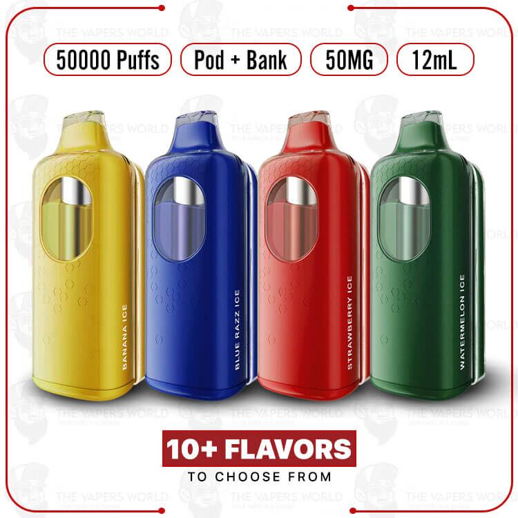 ROMO HEX Kit 50000 Puffs Disposable Vape