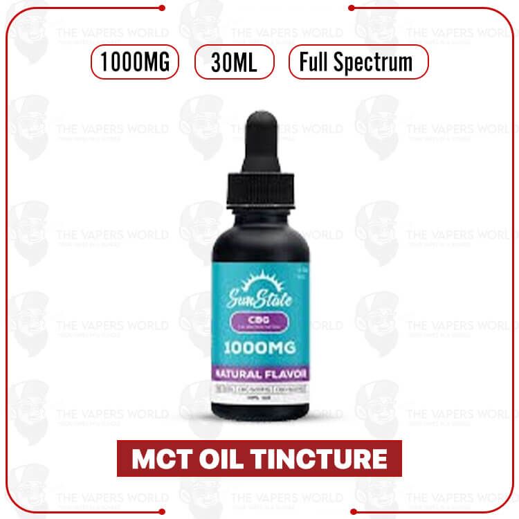 Sun State Hemp CBG/CBD Full Spectrum MCT Oil Tincture 30ml 1000mg