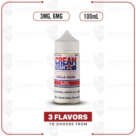 Cream Team 100ml E-Juice