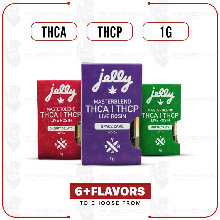 Jelly THCA/THCP Live Rosin Master Blend Cartridge 1G