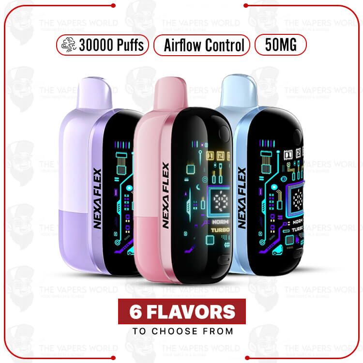 NEXA Flex Ice Kit – 50mg – 30000 Puffs
