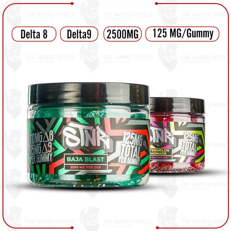 STNR D8/D9 Gummies 2500MG