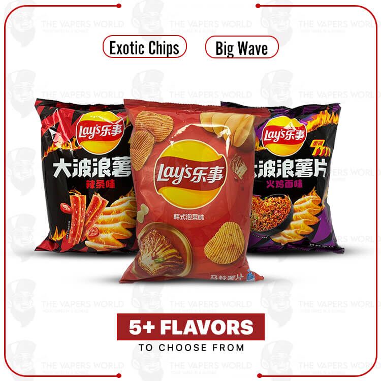 Lays Big Wave – Exotic Chips