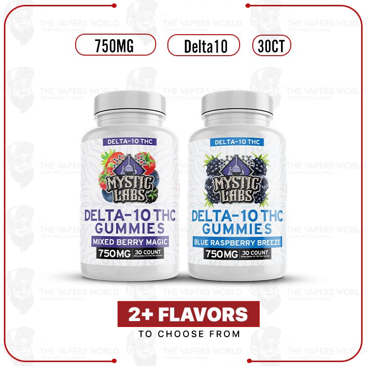 Mystic Labs Delta 10 Gummies 750MG – 10CT