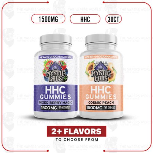 Mystic Labs HHC Gummies 1500MG - 10CT