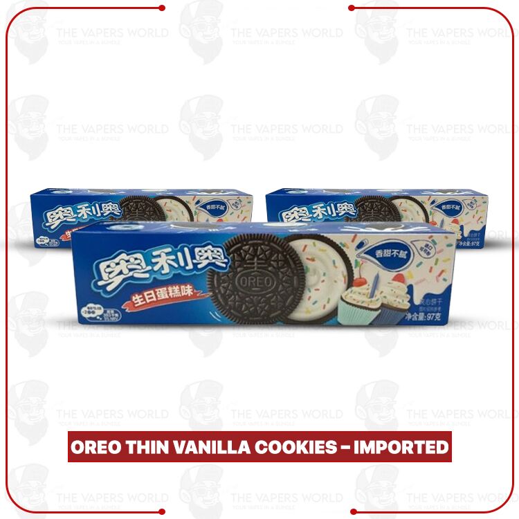 Oreo Thin Vanilla Cookies – Imported
