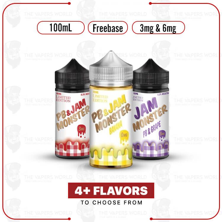 PB & Jam Monster E-Juice 100ML