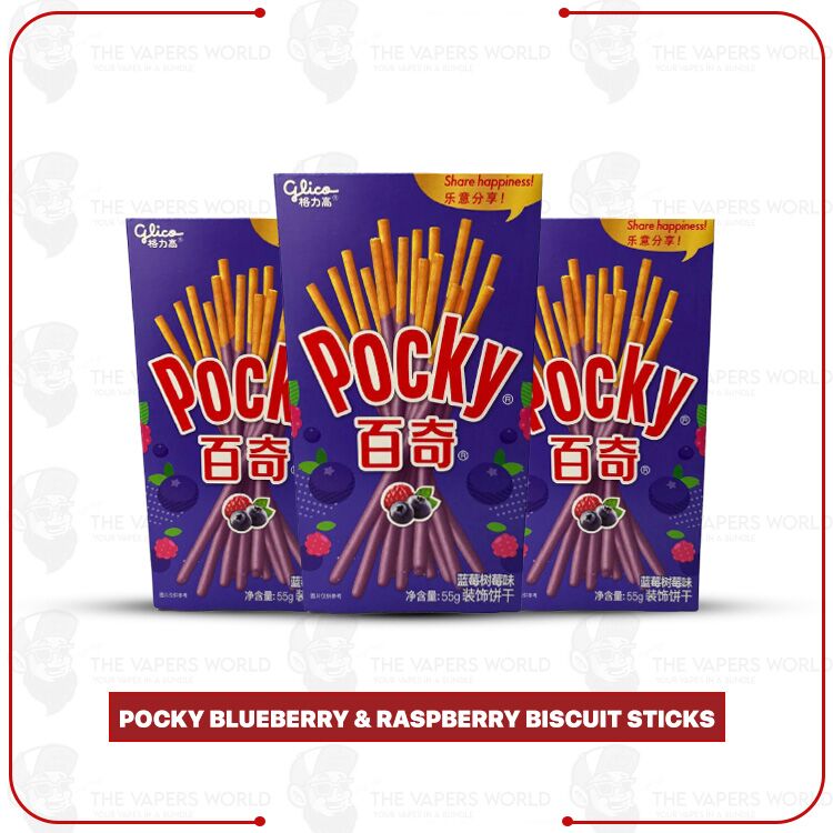 Pocky Blueberry & Raspberry Biscuit Sticks
