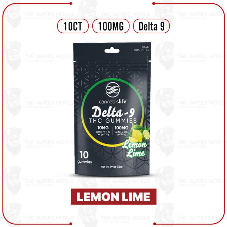 Cannabis Life Delta-9 THC Gummies – 100MG | 10CT