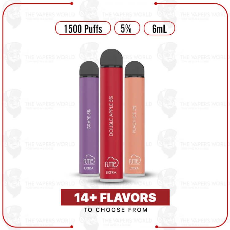 Fuzze Extra 1500 Puffs Disposable