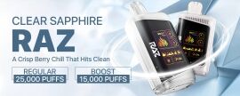 Clear Sapphire RAZ Flavor Review