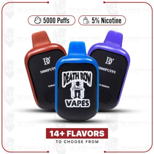DEATH ROW Disposable Vape Device 5000 Puffs
