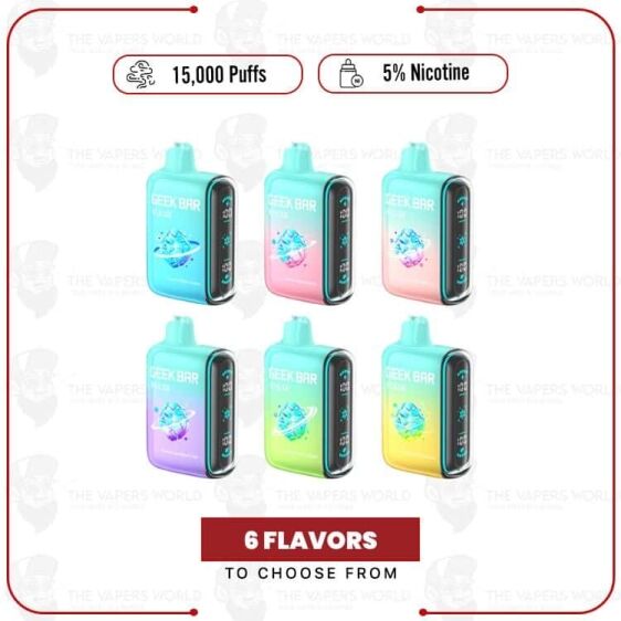 Geek Bar Pulse FROZEN Edition Disposable Vape 15000 Puffs