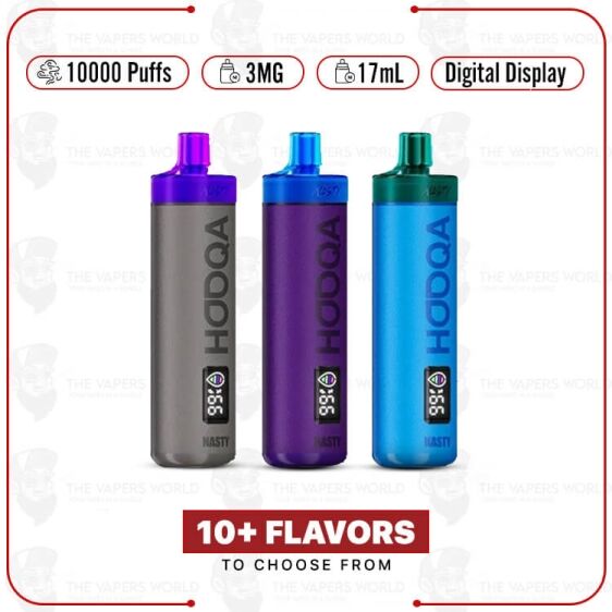 Nasty Bar Hooqa DFR10Ki DTL 3mg 10,000 Puffs Disposable