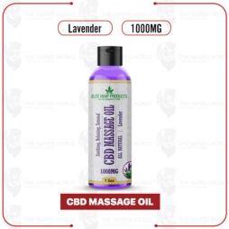 Elite Hemp - CBD Massage Oil - Lavender