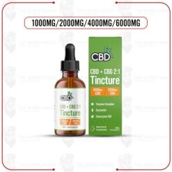CBDFx CBD + CBG Oil Wellness Tincture