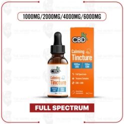 CBDFx Full Spectrum CBD Oil Tincture for Calming + CBN