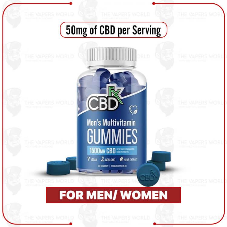 CBDFx Multivitamin CBD Gummies For Men & Women