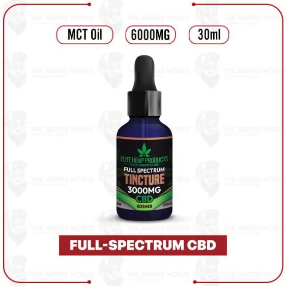 Buy Elite Hemp CBD Tincture 6000mg Online