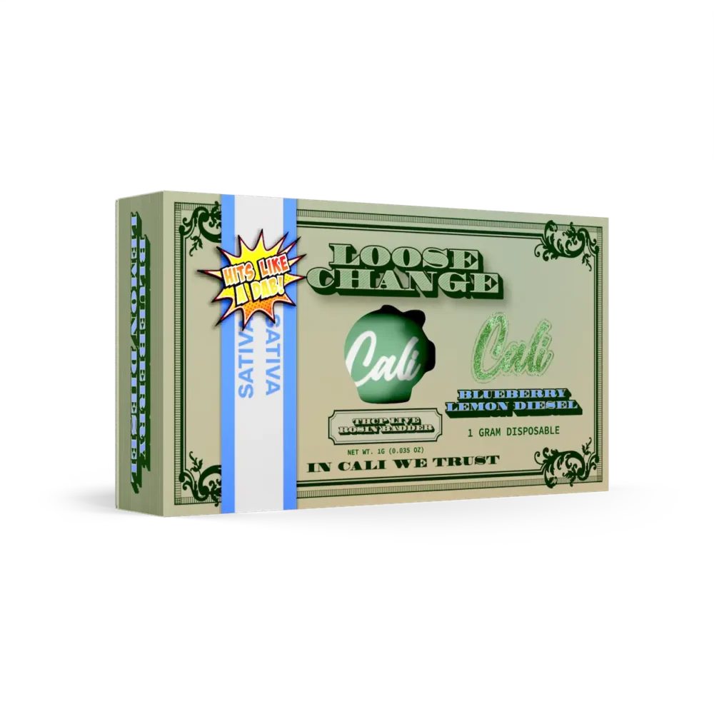 Cali Extrax Loose Change THC-P Live Rosin Badder Disposable – 1G Blueberry Lemon Diesel