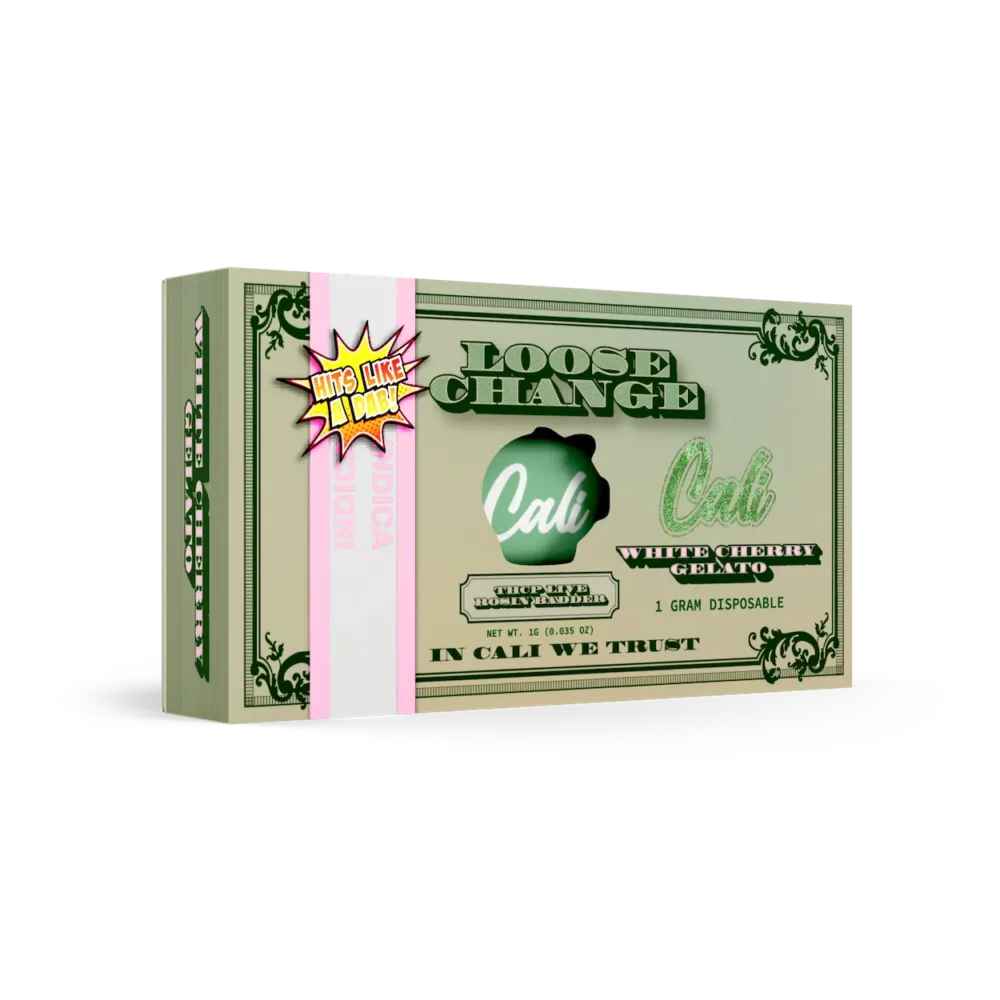 Cali Extrax Loose Change THC-P Live Rosin Badder Disposable – 1G White Cherry Gelato