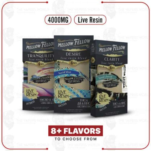 Mellow Fellow Live Resin Blend Disposable – 4ML