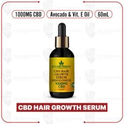 Elite Hemp CBD Hair Growth Serum 1000mg Avocado & Vitamin E Oil
