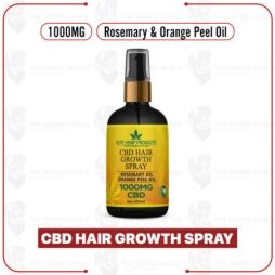 Elite Hemp CBD Hair Growth Spray 1000mg Rosemary & Orange Peel Oil