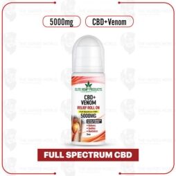 Elite Hemp - CBD+Venom Pain Relief Roll On 5000mg