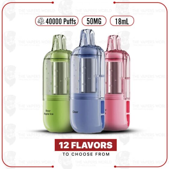 Nexa Flex Crystal 40K Replacement Pod Cartridge – 2PK