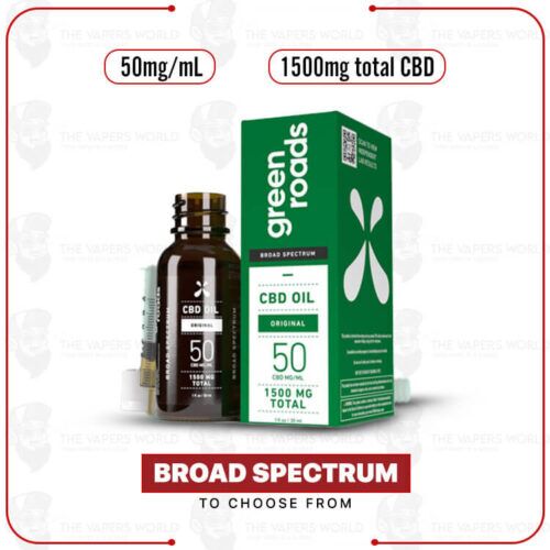 Green Roads Broad Spectrum CBD Oil - 30ml - 1500mg