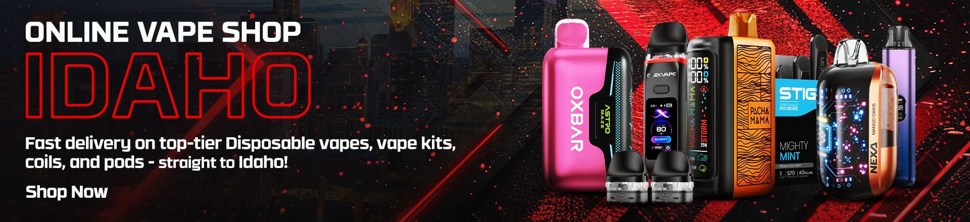 Online Vape Shop Idaho desktop