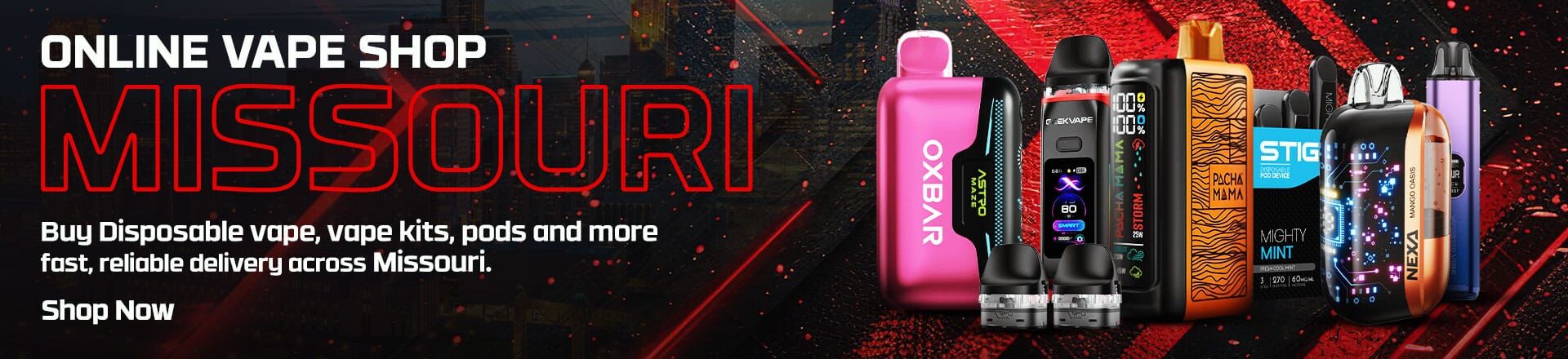 Online Vape Shop Missouri desktop