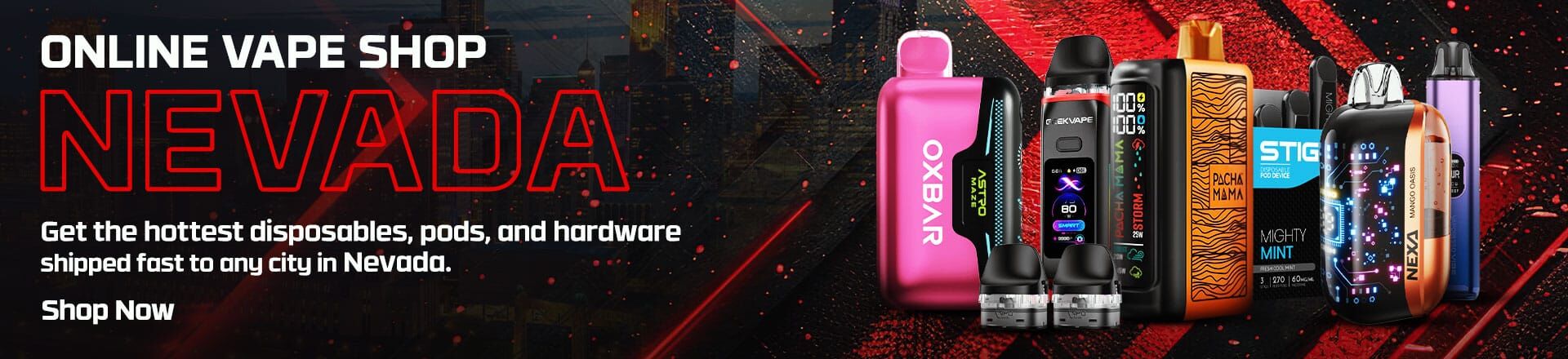 Online Vape Shop Nevada desktop