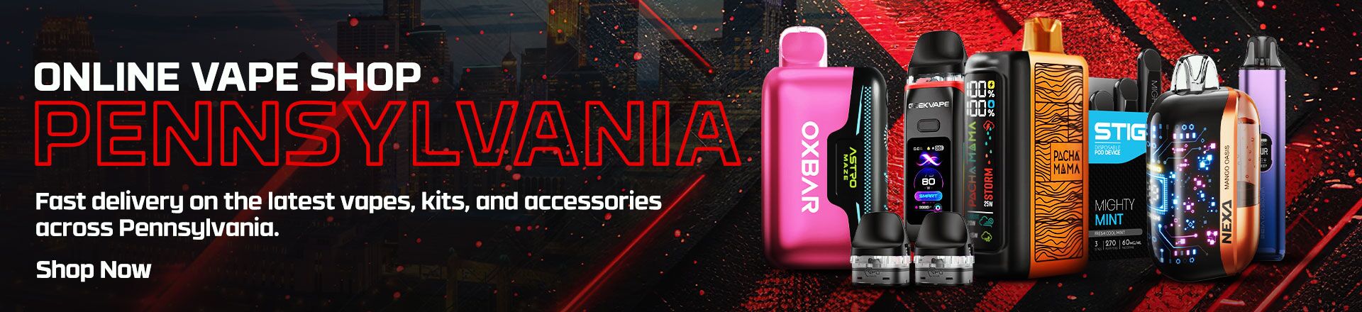 Online Vape Shop Pennsylvania