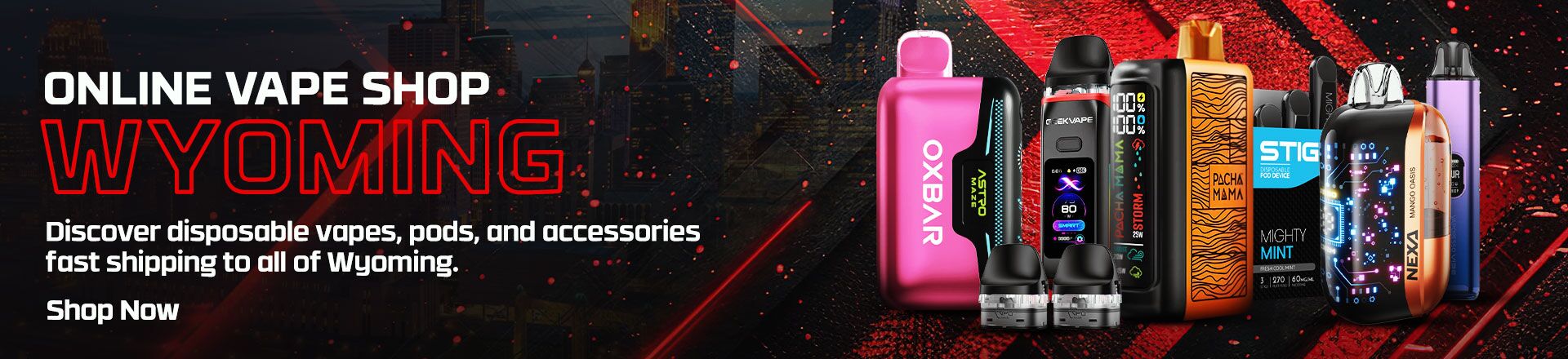 Online Vape Shop Wyoming