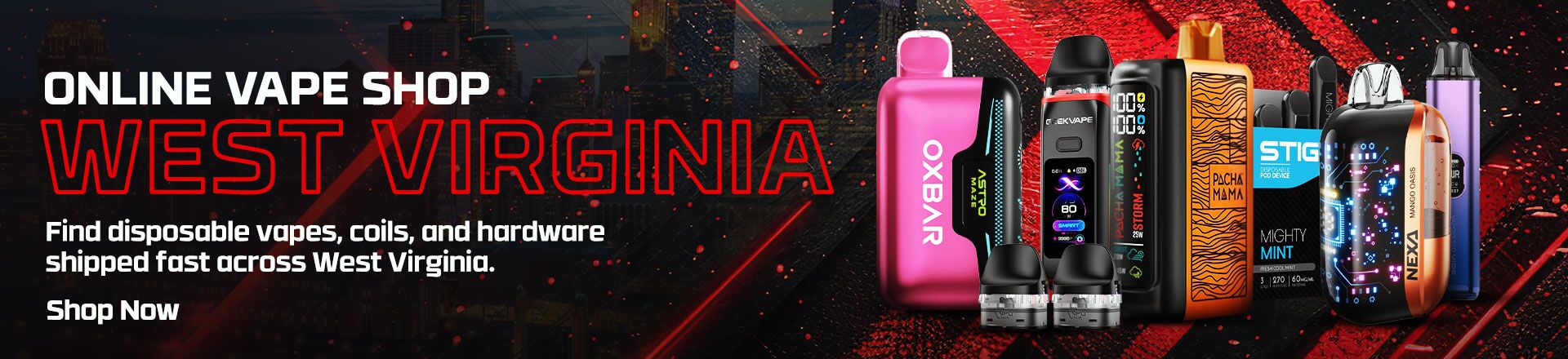 Online Vape Shop West Virginia 