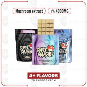 Super Smashed Mushroom Chocolate Bar 4000MG
