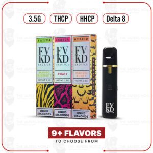 FVKD Exotic THCP 3.5G Disposables