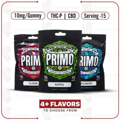 Half Bak’d Primo Blend THC-P Gummies – 150MG