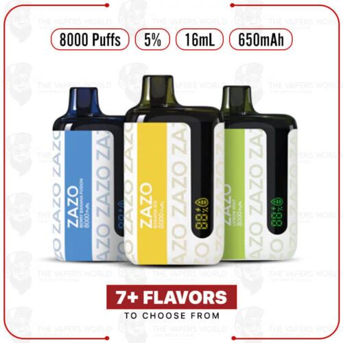 Zazo 8000 Puff Disposable Vape Device